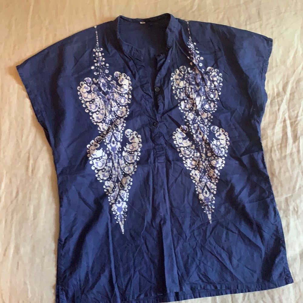 Vintage Batik top